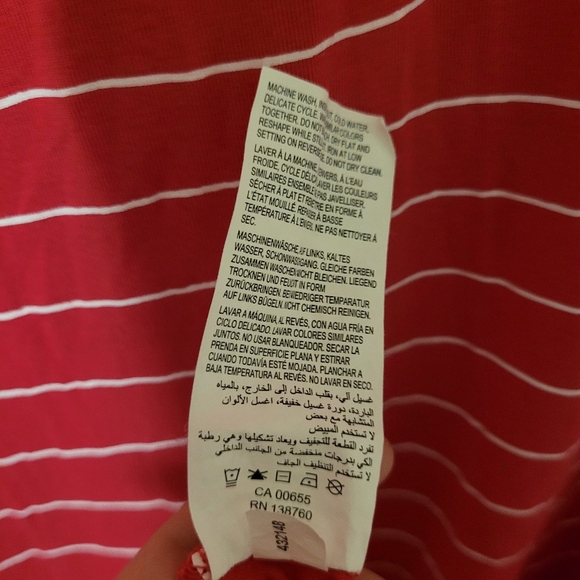 (4X)  Dress with Short Sleeves - Picture 6 of 6